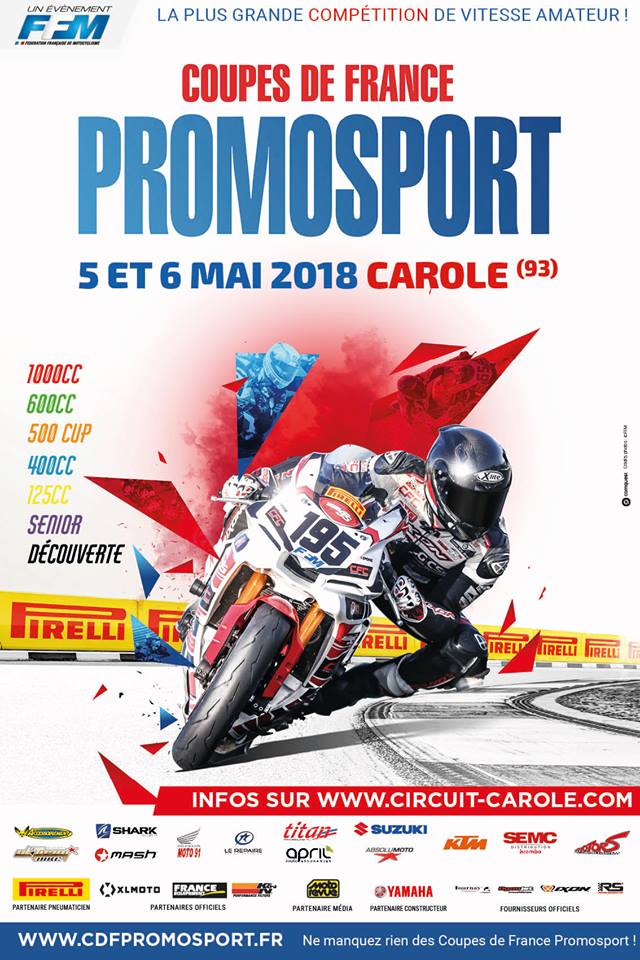 1ere Manche de la Coupe de France Promosport carole 2018