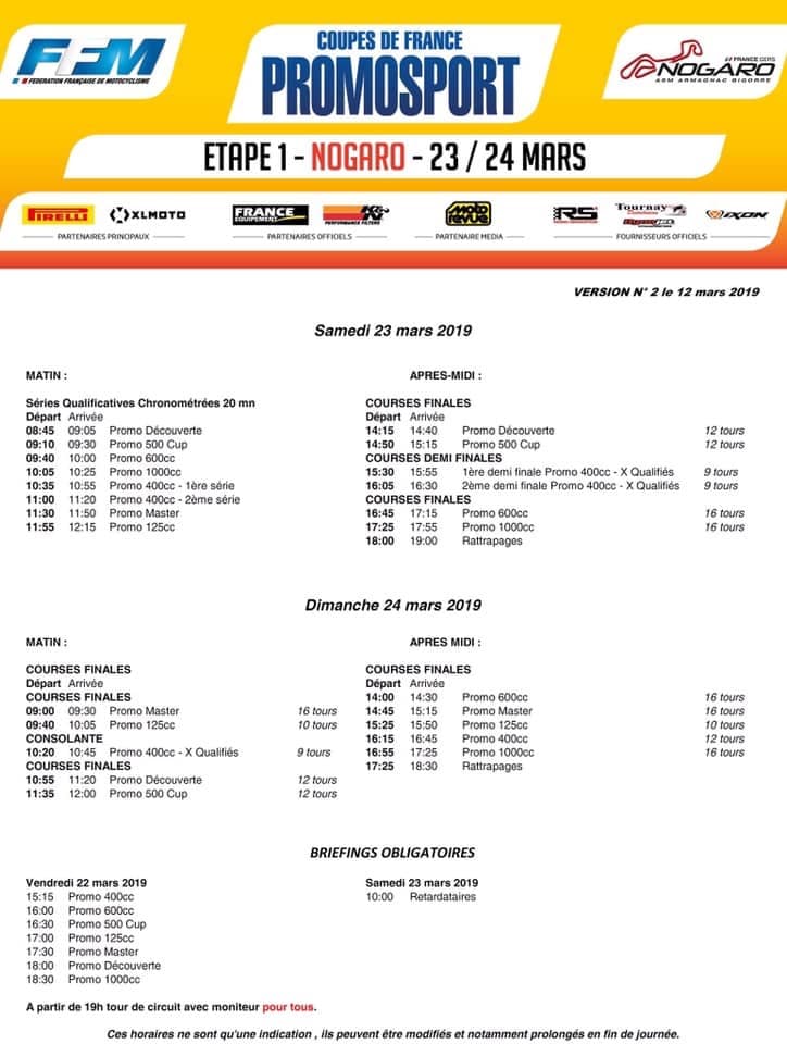 PROMOSPORT NOGARO 2019