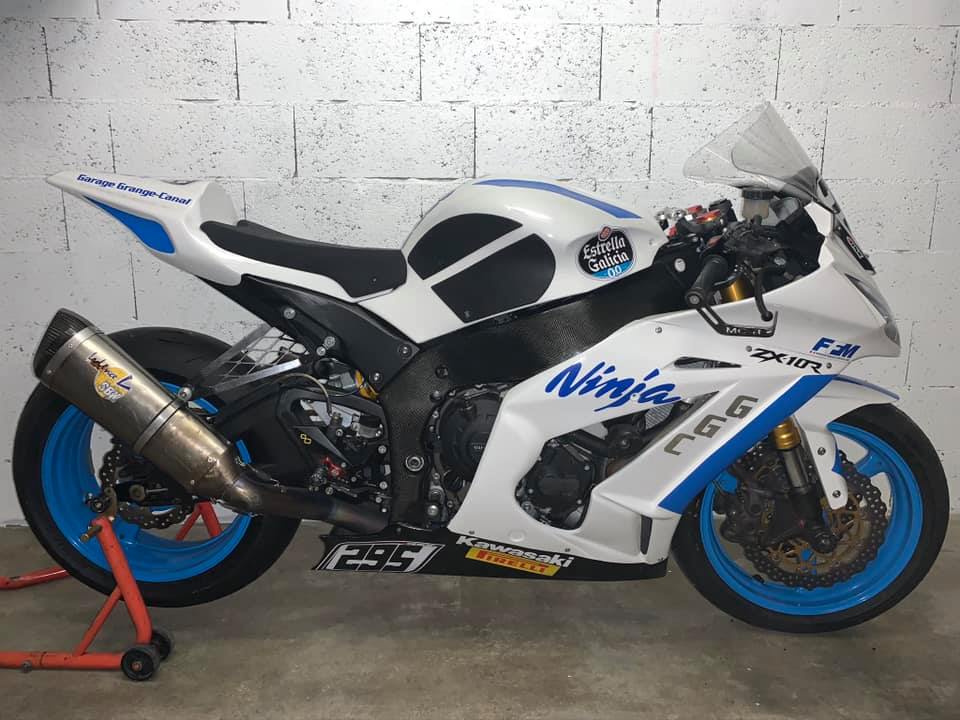 KAWASAKI ZX10R DE PISTE